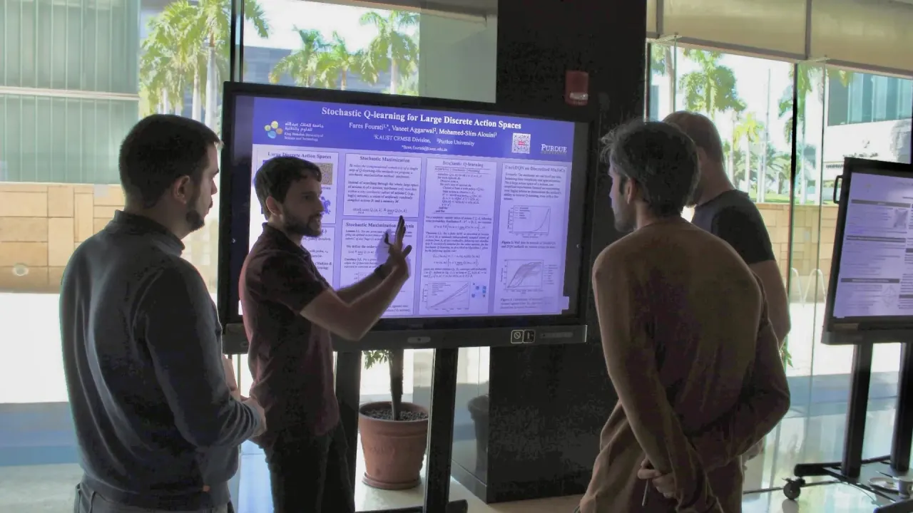 KAUST CTL PhD candidate receives 1st Prize at the 2024 KAUST ACM/SIAM Student Chapter Poster Competition.